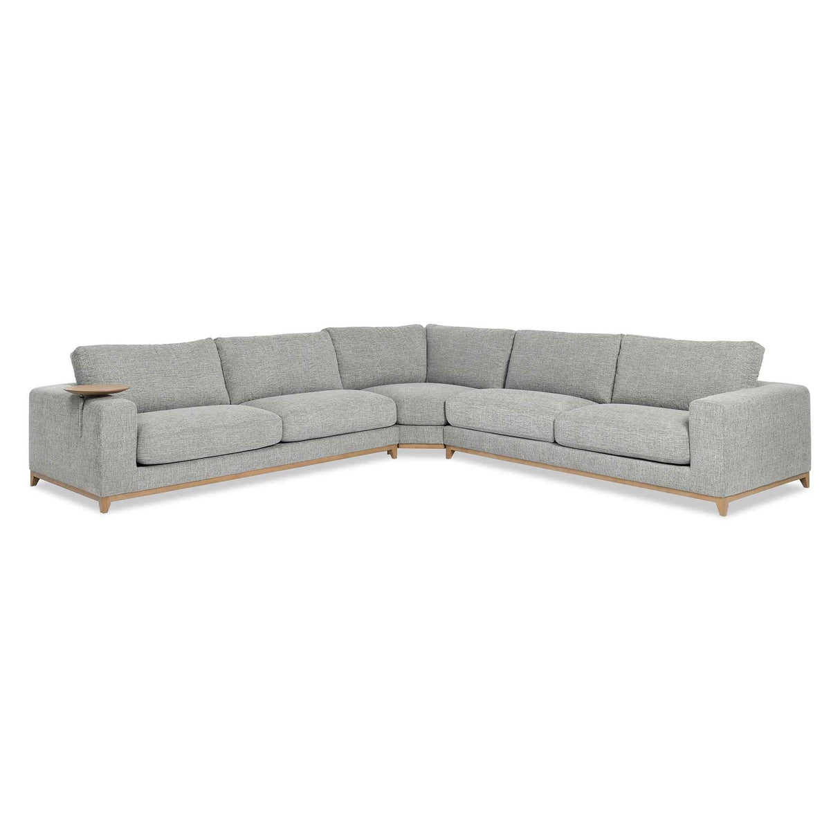 Donovan 3 Piece Sectional - Gray by Classic Home at Eve Furniture