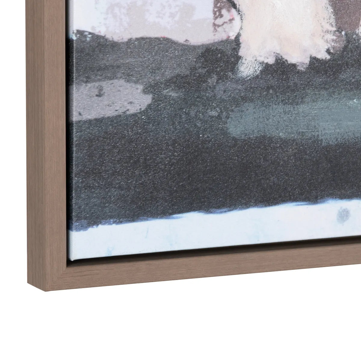 Doodling Brown/White Canvas by Crestview at Eve Furniture