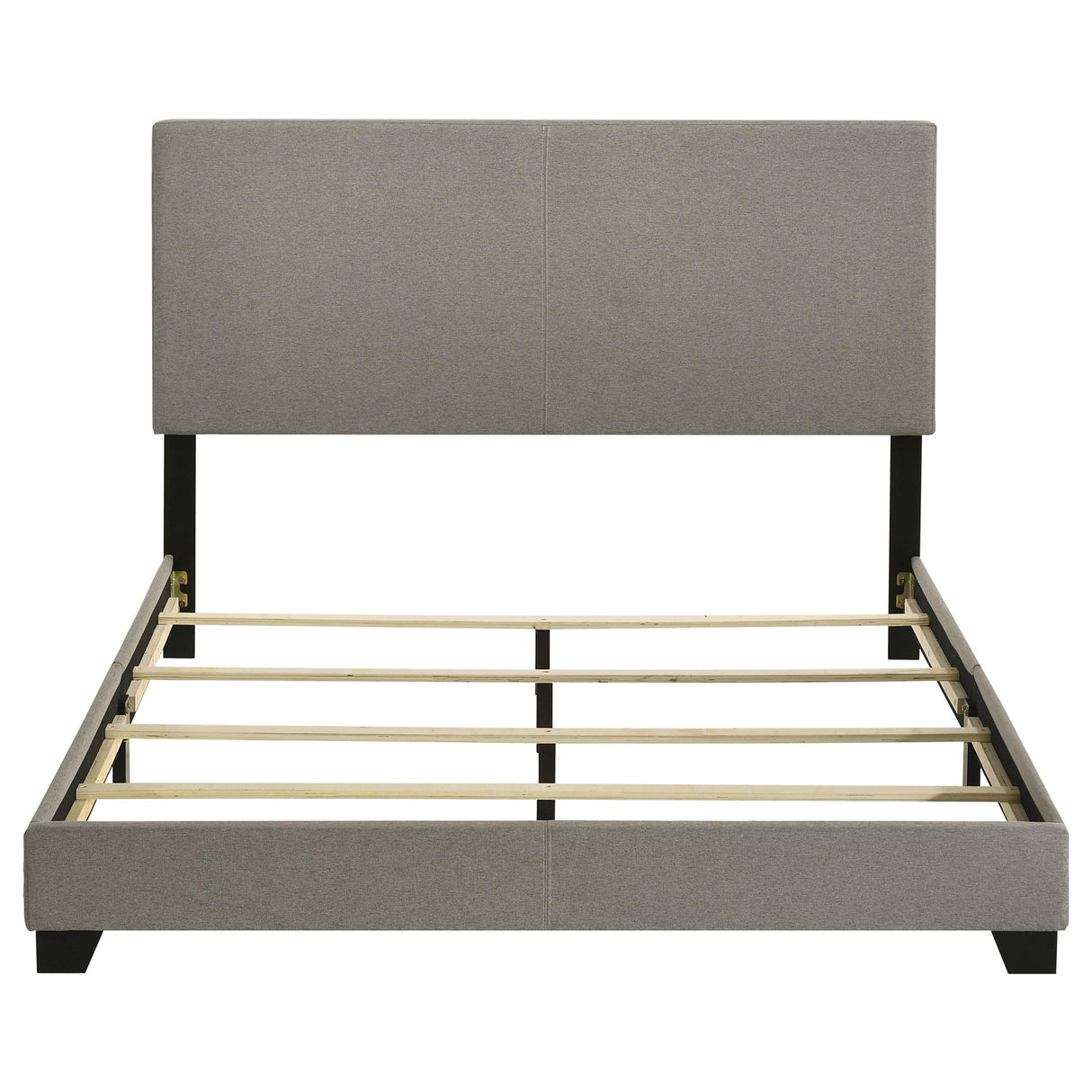 Dorian Taupe Upholstered Queen Panel Bed by Coaster at Eve Furniture