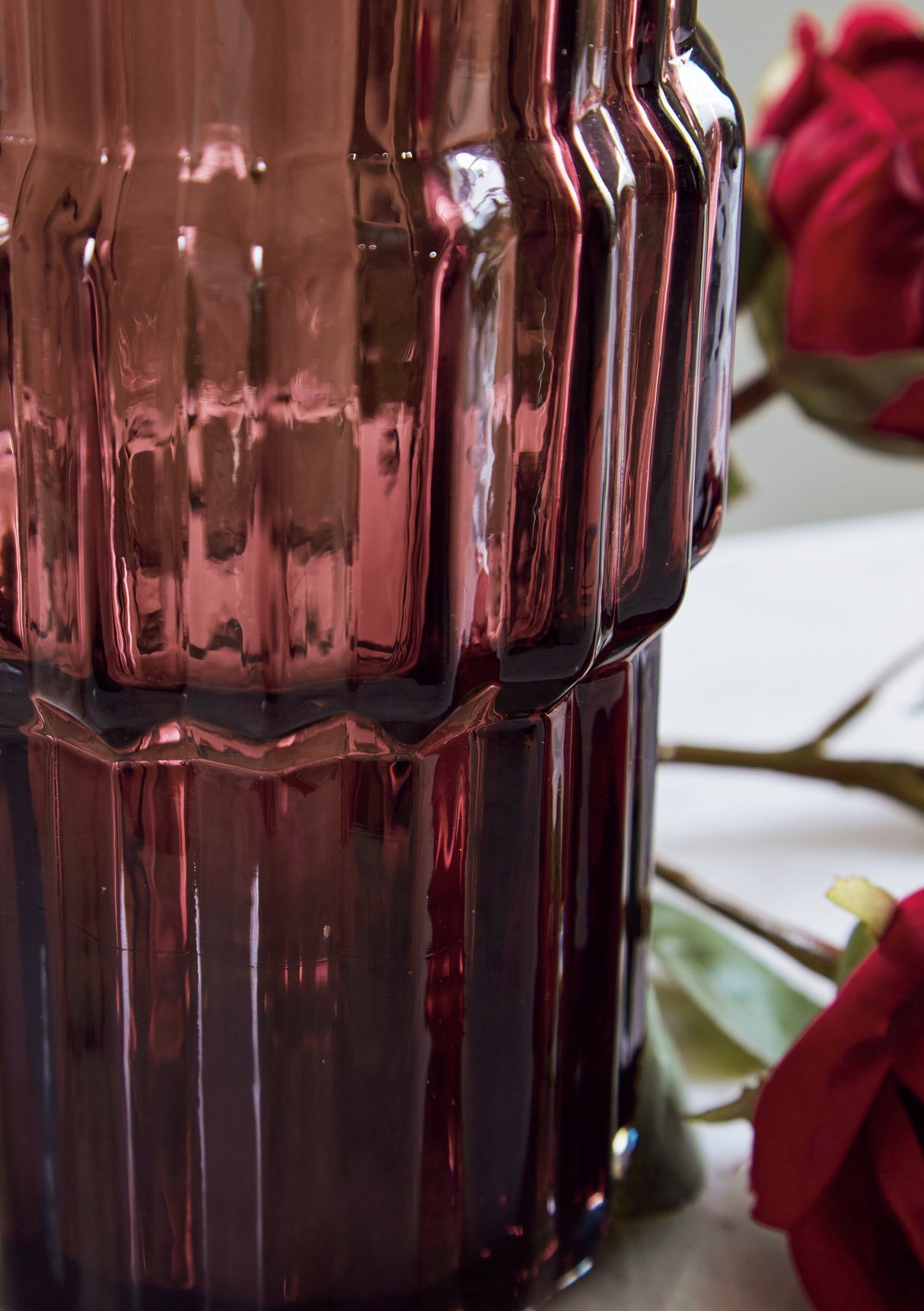 Dorlow Mauve Vase by Ashley at Eve Furniture