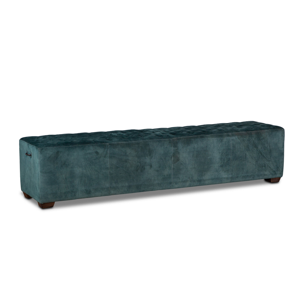 D'Orsay 79" Upholstered Bench in Green Velvet by Home Trends & Design at Eve Furniture