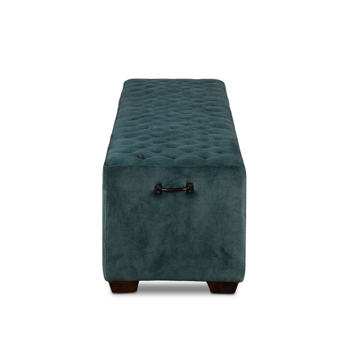 D'Orsay 79" Upholstered Bench in Green Velvet by Home Trends & Design at Eve Furniture