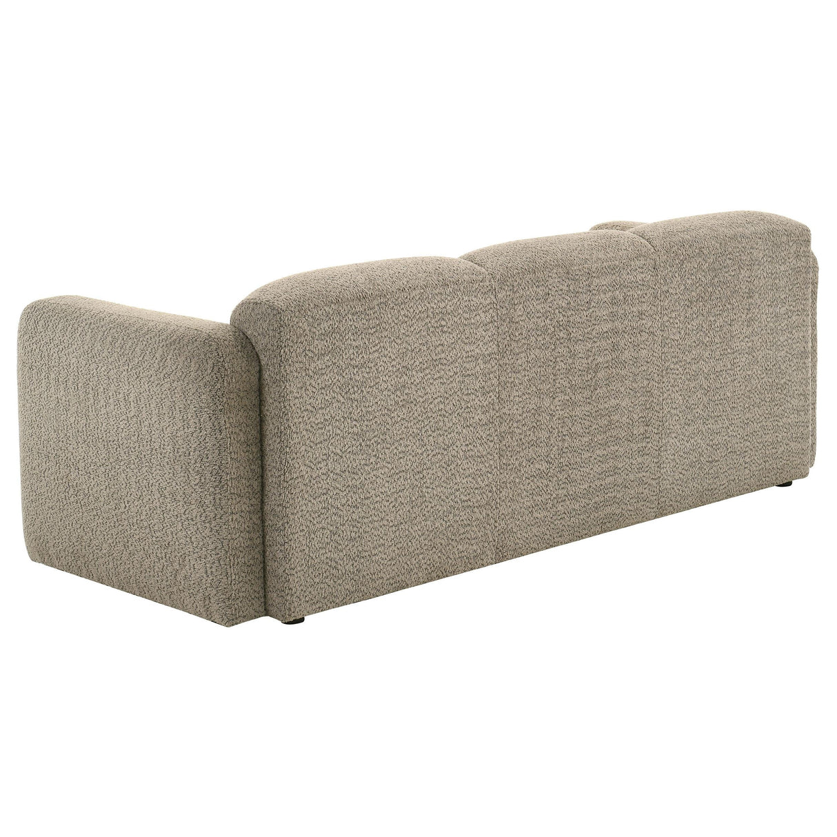 Dorset 2-piece Upholstered Round Track Arm Sofa Set Brown by Coaster at Eve Furniture