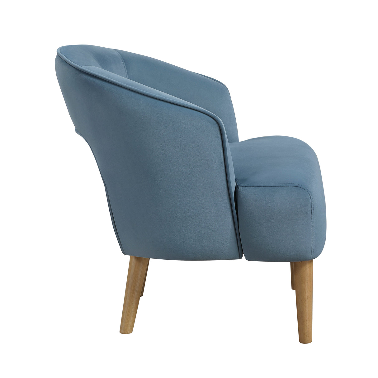 Dorset Blue Accent Chair by Homelegance at Eve Furniture