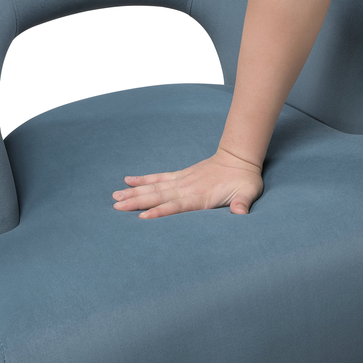 Dorset Blue Accent Chair by Homelegance at Eve Furniture
