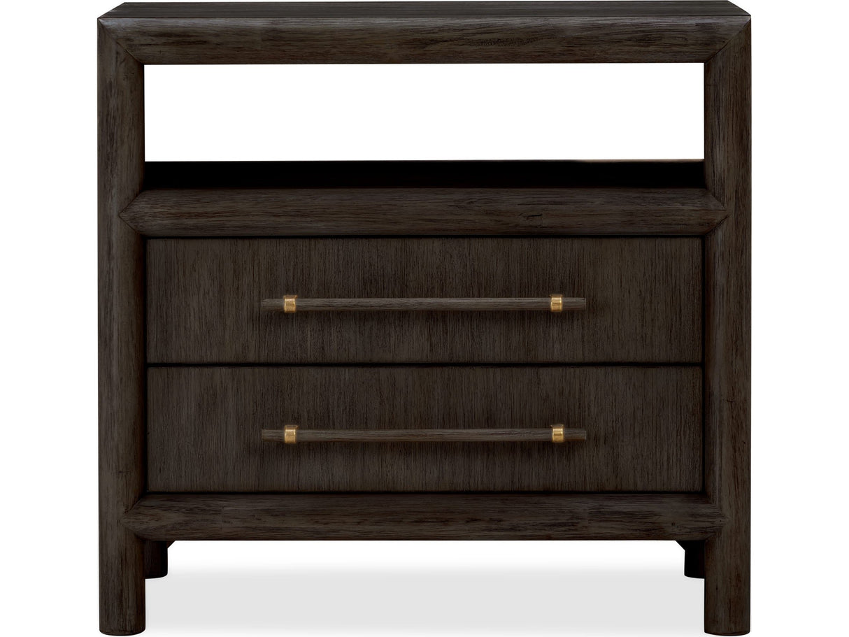 Dorsey Basalt Grey Two Drawer USB by Modus Furniture at Eve Furniture