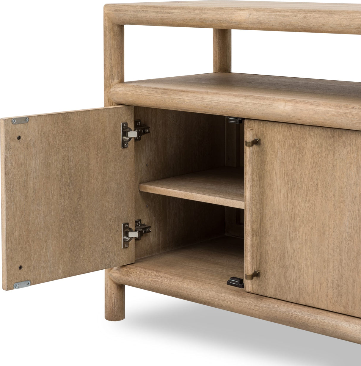 Dorsey Granola 64W Entertainment Console by Modus Furniture at Eve Furniture
