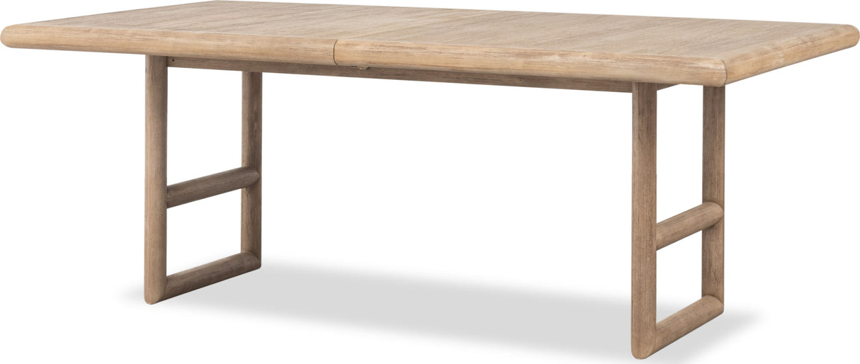 Dorsey Granola 80/98 Extendable Dining Table by Modus Furniture at Eve Furniture