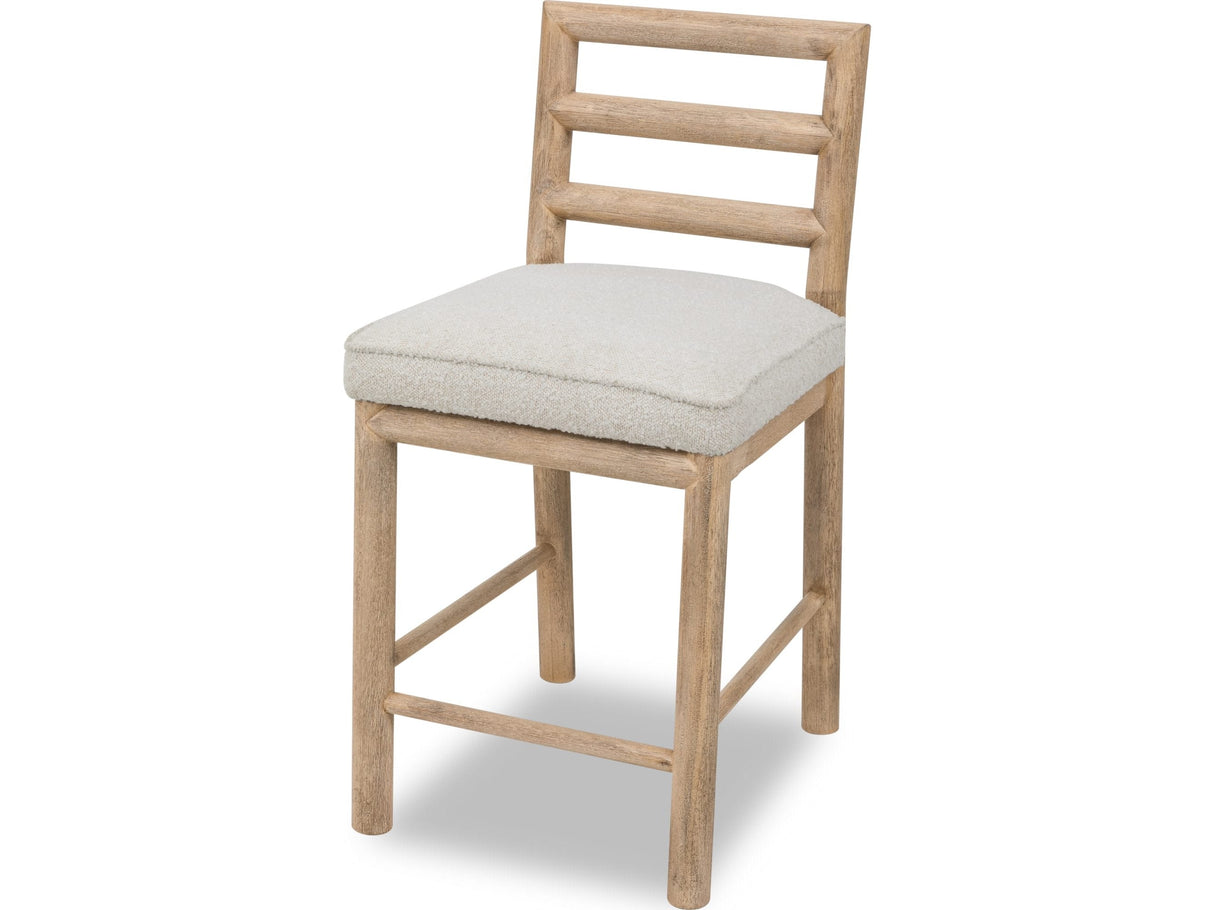 Dorsey Granola/Ricotta Ladder Back Counter Stool by Modus Furniture at Eve Furniture