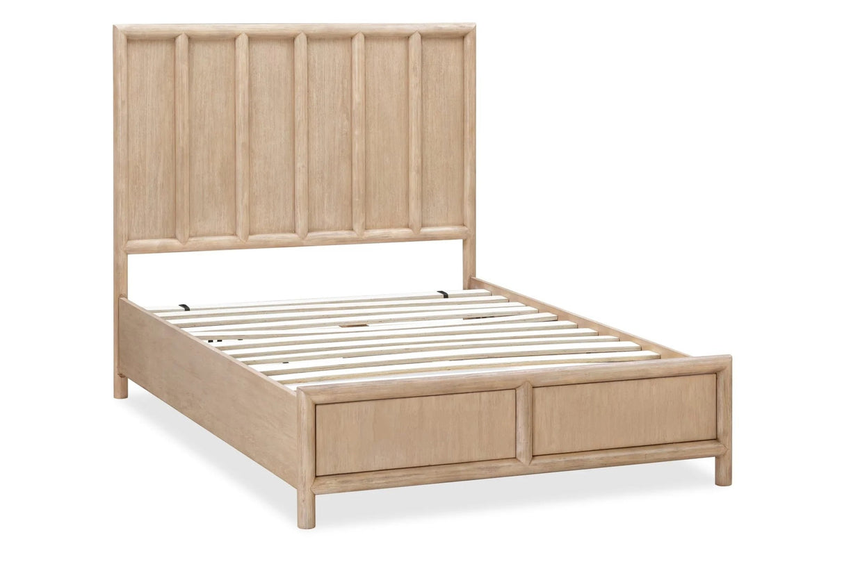 Dorsey Wooden California King Panel Bed in Granola by Modus Furniture at Eve Furniture