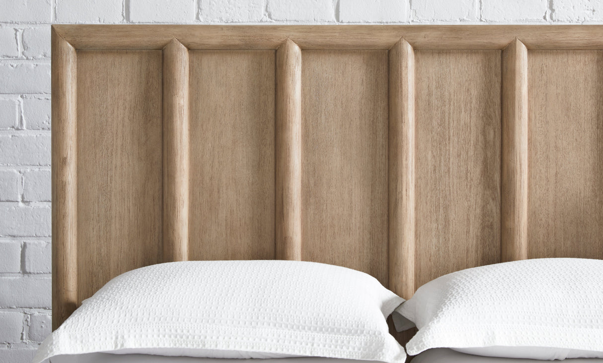 Dorsey Wooden Two Drawer California King Storage Bed in Granola by Modus Furniture at Eve Furniture