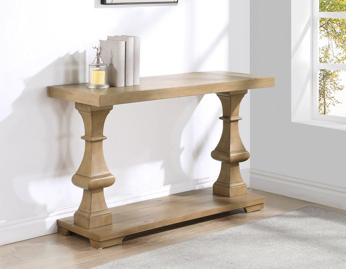 Dory Sand Console Table by Steve Silver at Eve Furniture