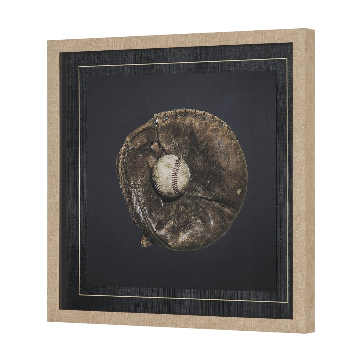 Double Play VIII by Mercana Studio Textured Framed Art Print Matted under Glass by Mercana at Eve Furniture