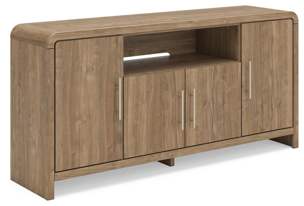 Dovander Brown Extra Large TV Stand