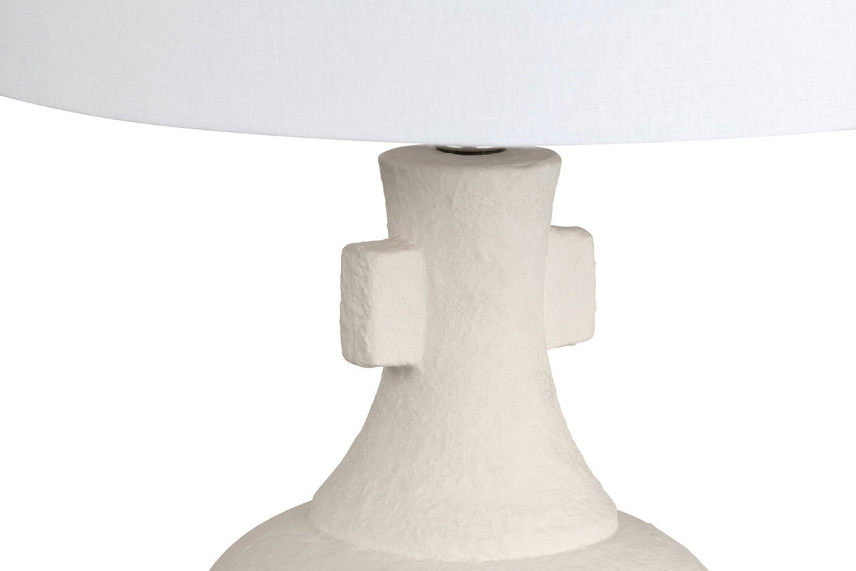 Downing Cream Table Lamp by Crestview at Eve Furniture