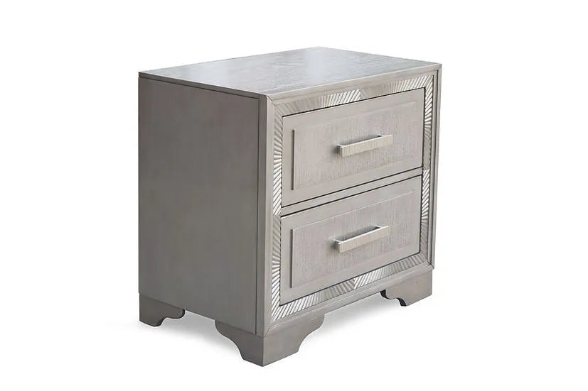 Miramar Grey Panel Bedroom Set by New Era Innovations at Eve Furniture