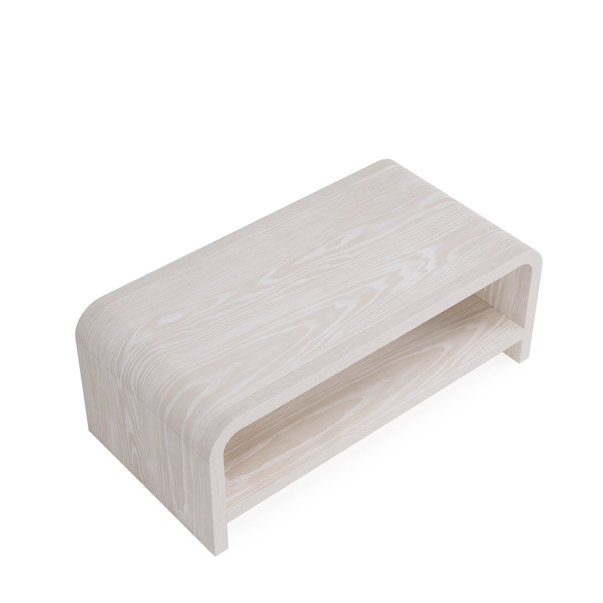 Drake Ash Wood Coffee Table in Sugar by Modus Furniture at Eve Furniture