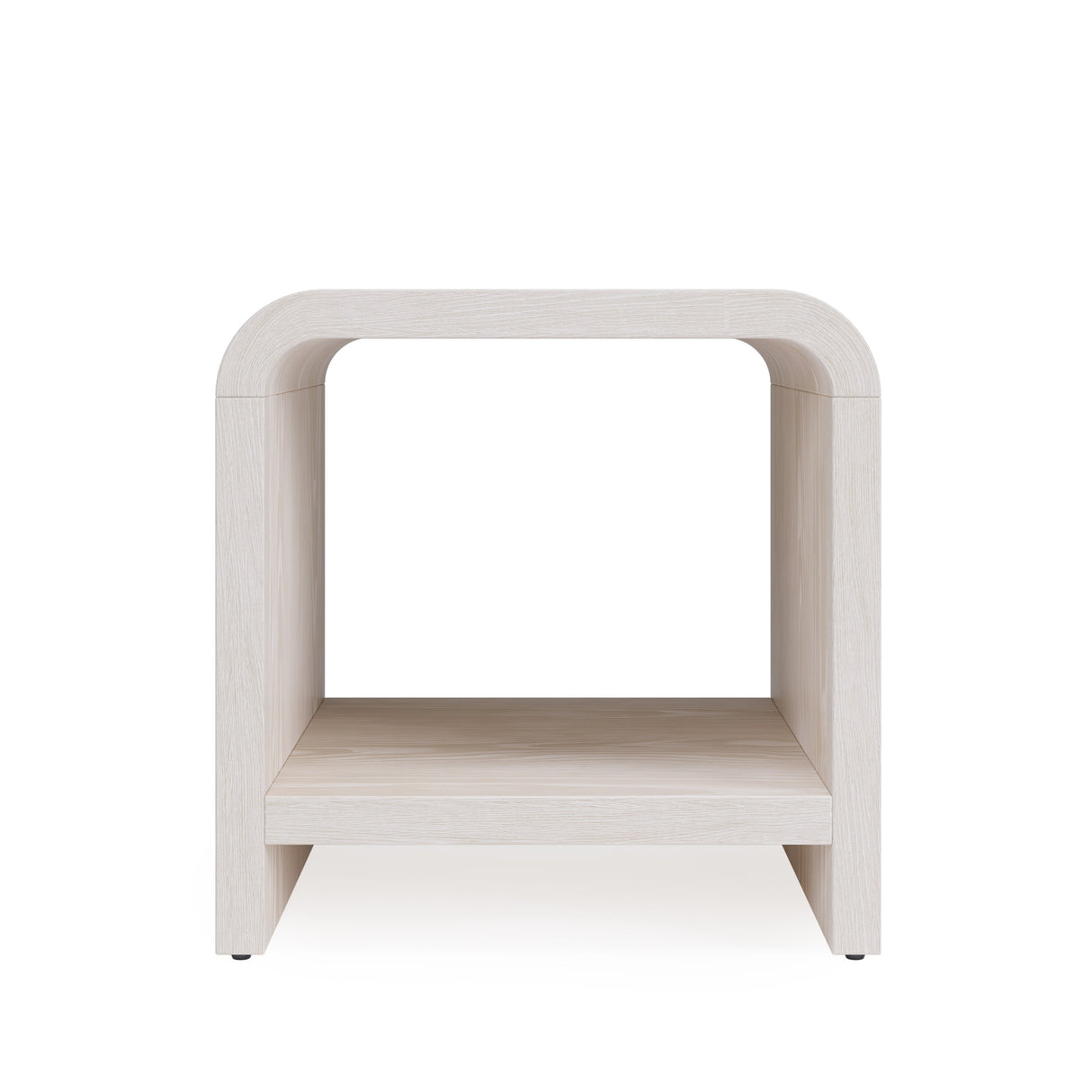 Drake Ash Wood Side Table in Sugar by Modus Furniture at Eve Furniture