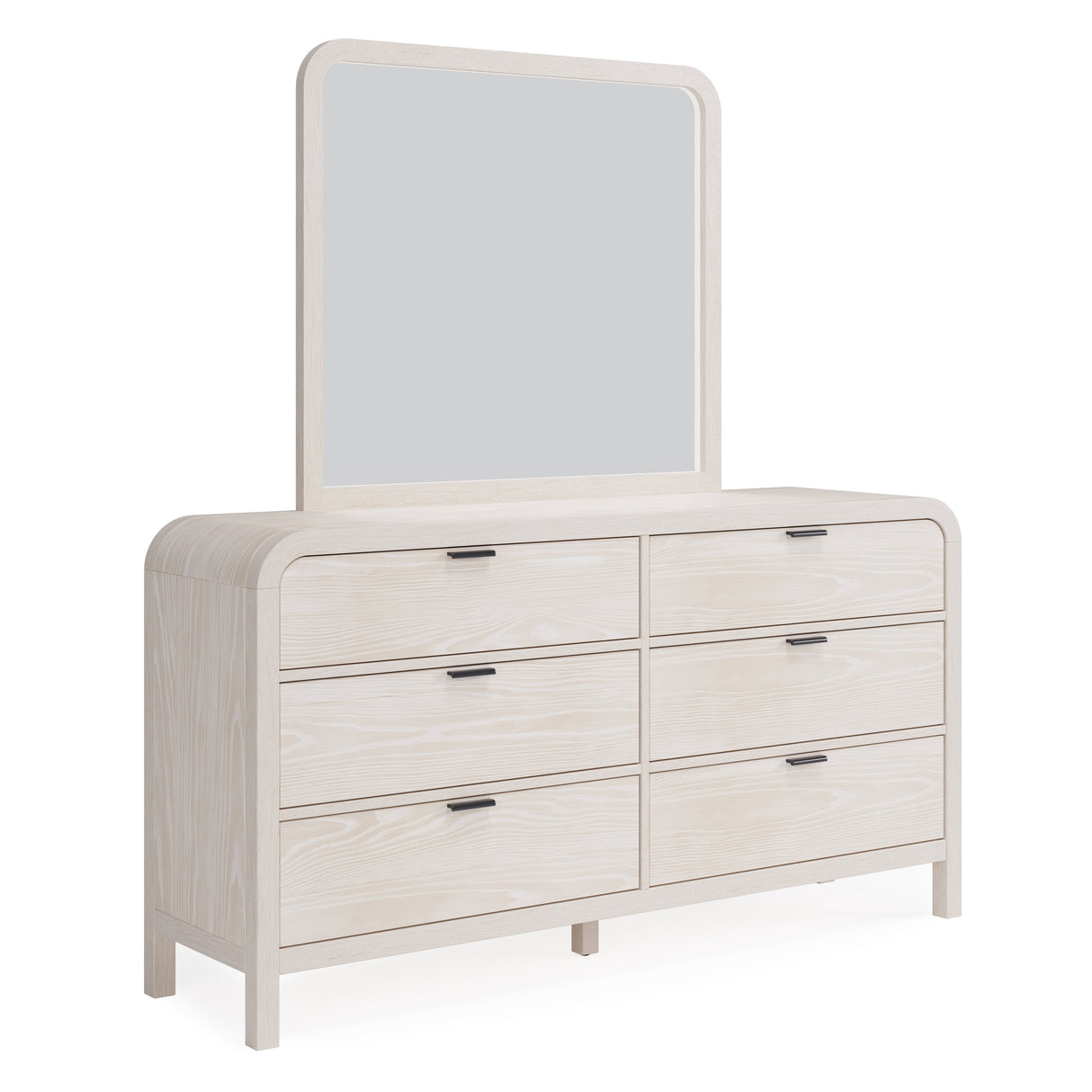 Drake Six Drawer Dresser in Sugar by Modus Furniture at Eve Furniture