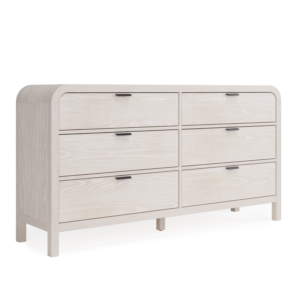 Drake Six Drawer Dresser in Sugar by Modus Furniture at Eve Furniture
