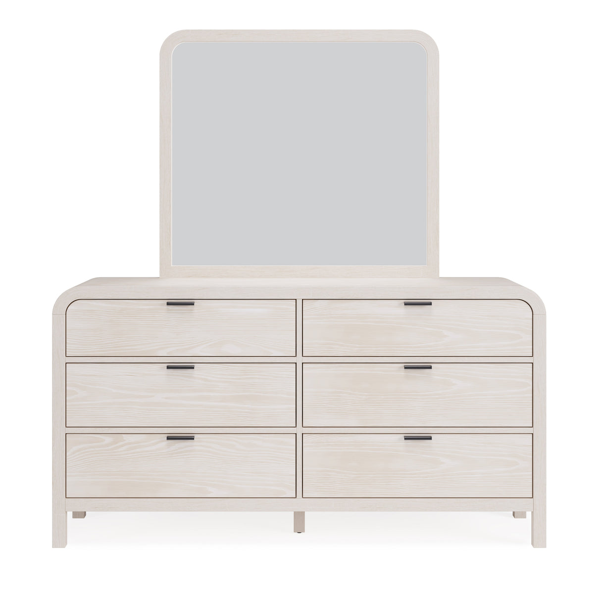 Drake Six Drawer Dresser in Sugar by Modus Furniture at Eve Furniture