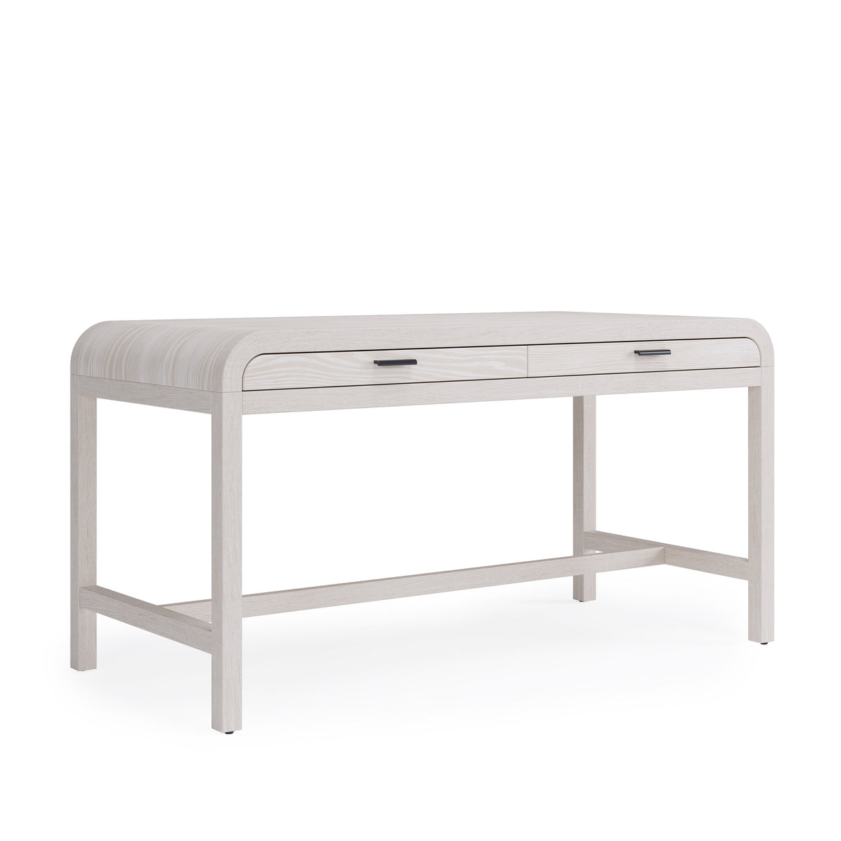 Drake Two Drawer Writing Desk in Sugar by Modus Furniture at Eve Furniture