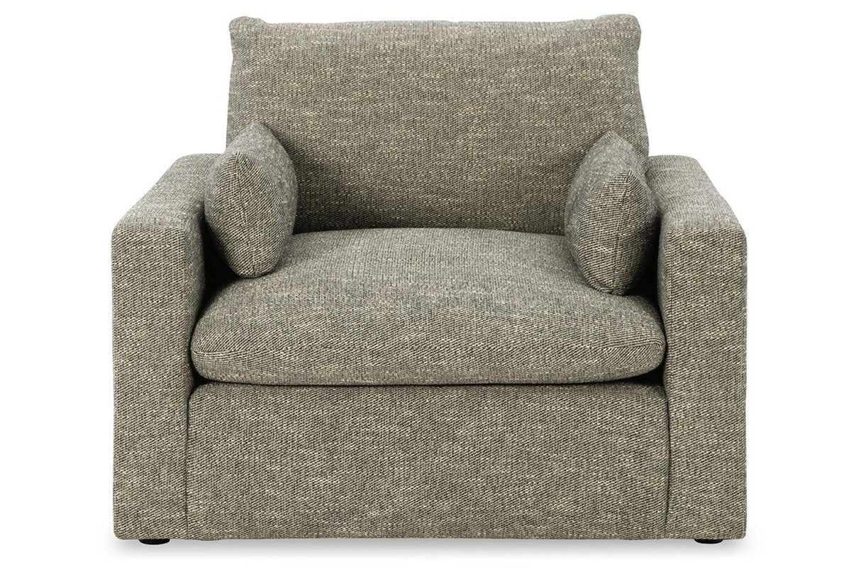 Dramatic Granite Oversized Chair by Ashley at Eve Furniture