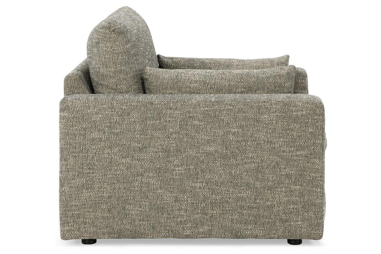 Dramatic Granite Oversized Chair by Ashley at Eve Furniture