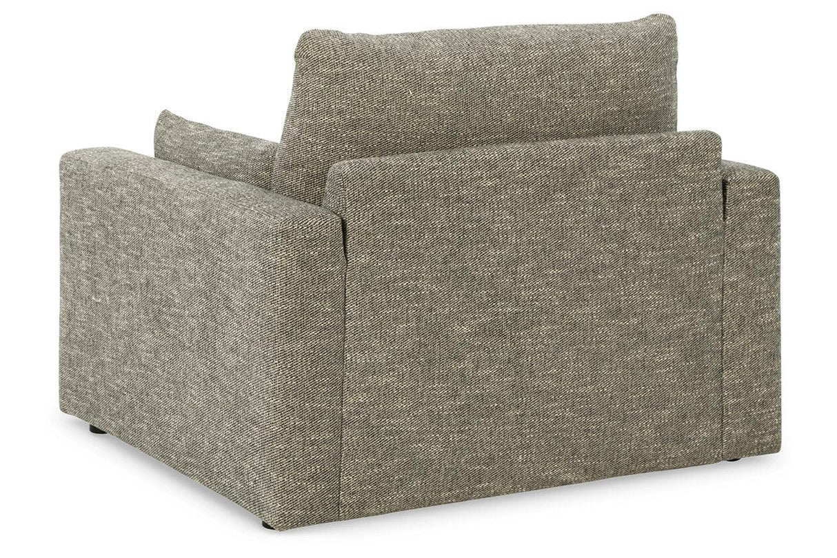 Dramatic Granite Oversized Chair by Ashley at Eve Furniture