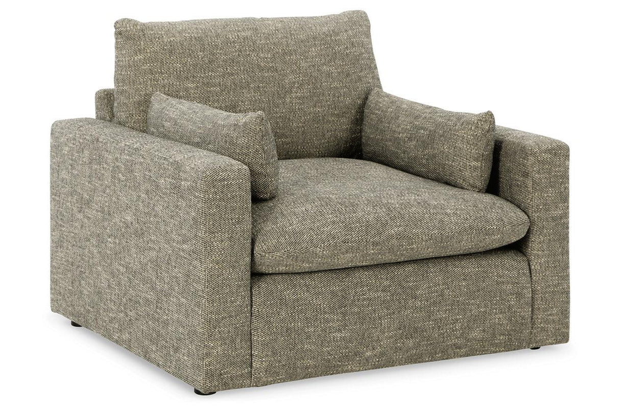 Dramatic Granite Oversized Chair by Ashley at Eve Furniture