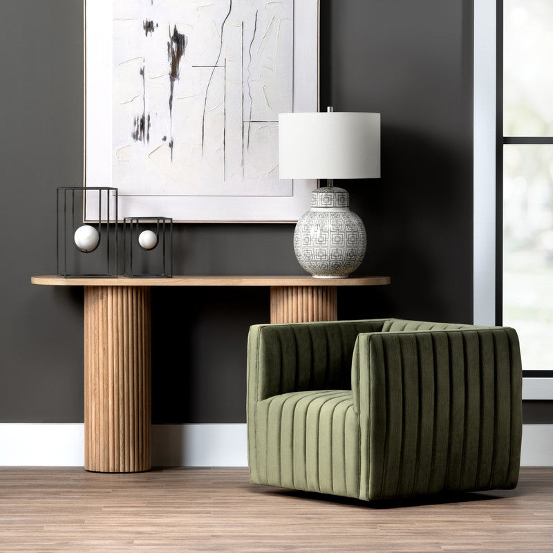 Draper Green Accent Chair by Crestview at Eve Furniture
