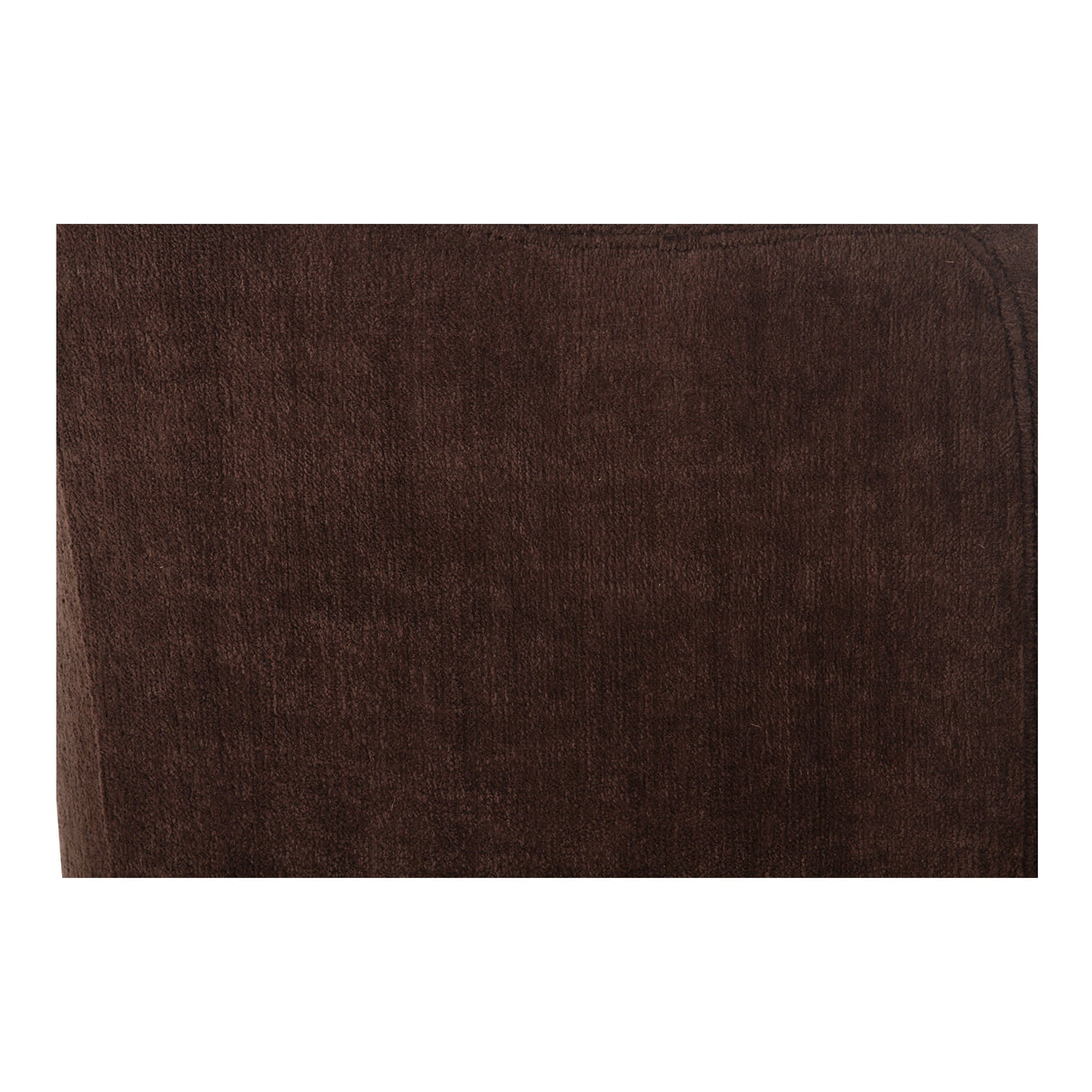 Drava Dark Brown Rolling Dining Chair by Moe's Home at Eve Furniture