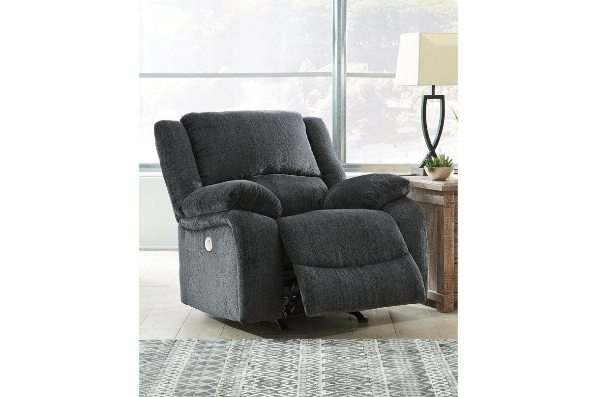 Draycoll Power Rocker Recliner by Ashley at Eve Furniture