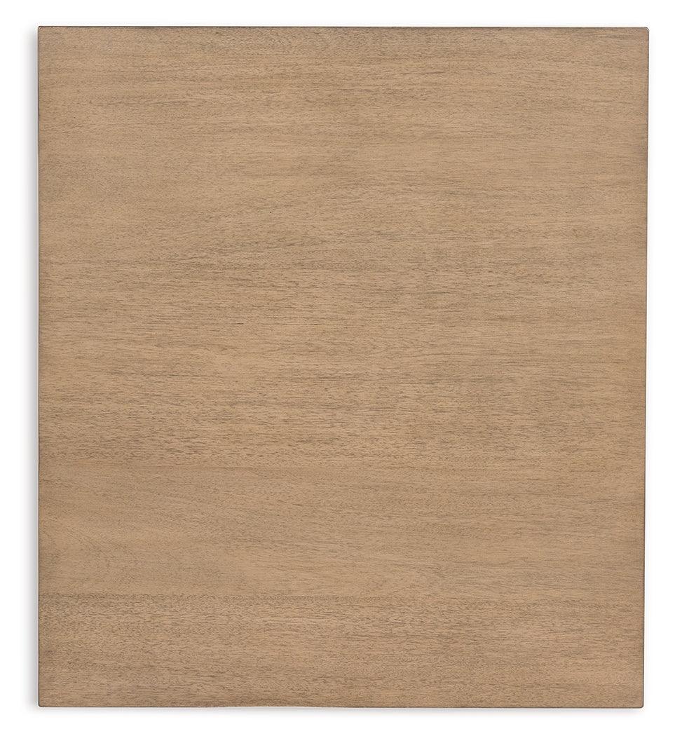 Drazmine Brown End Table by Ashley at Eve Furniture