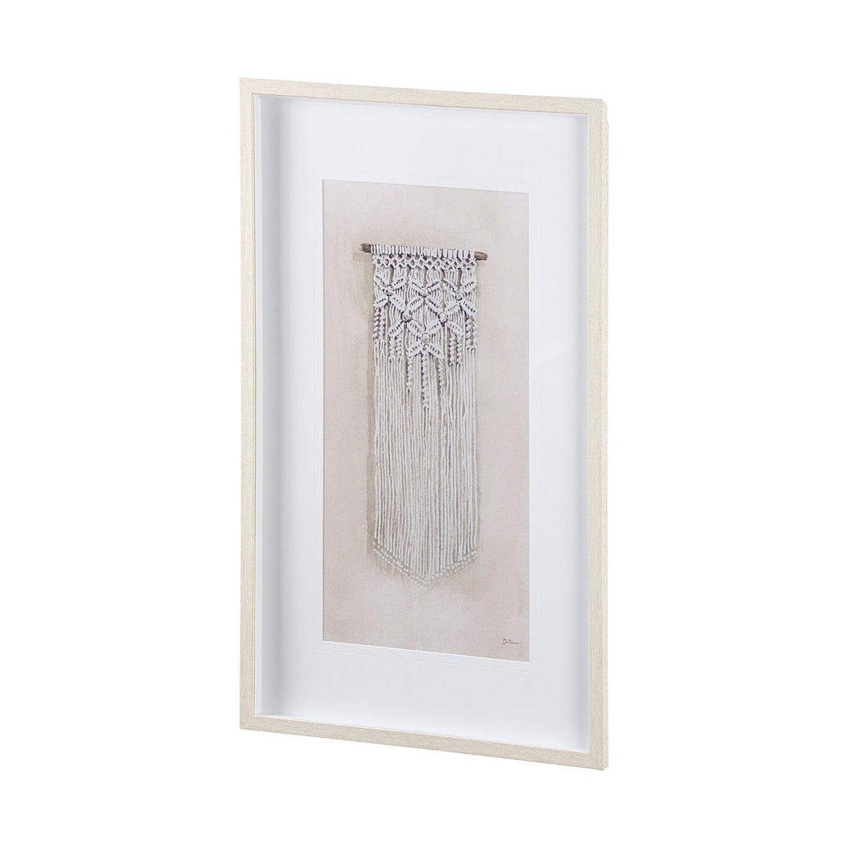 Dream Weaver II by Mercana Studio a Hand Embellished Textured Framed Art Print Matted under Glass by Mercana at Eve Furniture