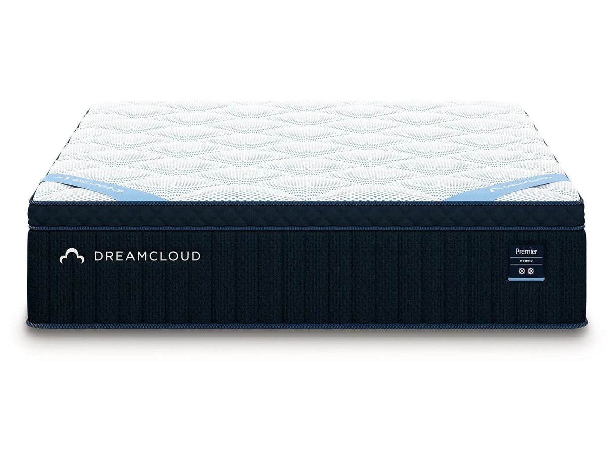 DreamCloud Premier Hybrid Medium White Queen Mattress by Ashley at Eve Furniture