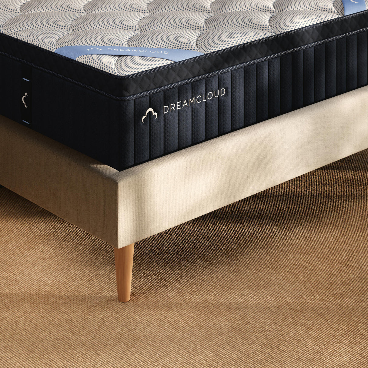 Dreamcloud Premier Memory Foam White Queen Mattress by Ashley at Eve Furniture