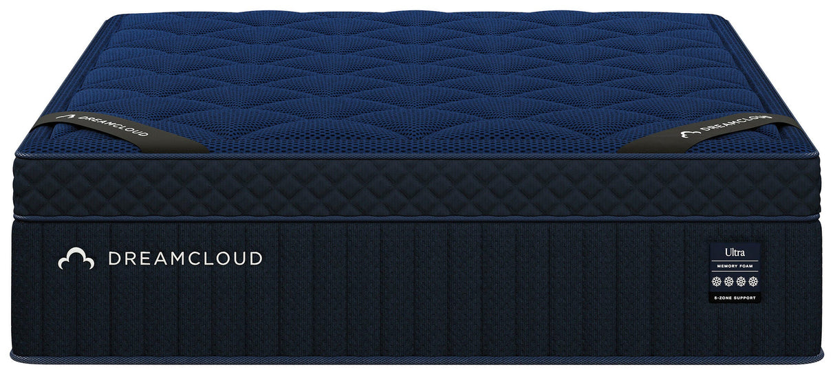 Dreamcloud Ultra Memory Foam White Queen Mattress by Ashley at Eve Furniture