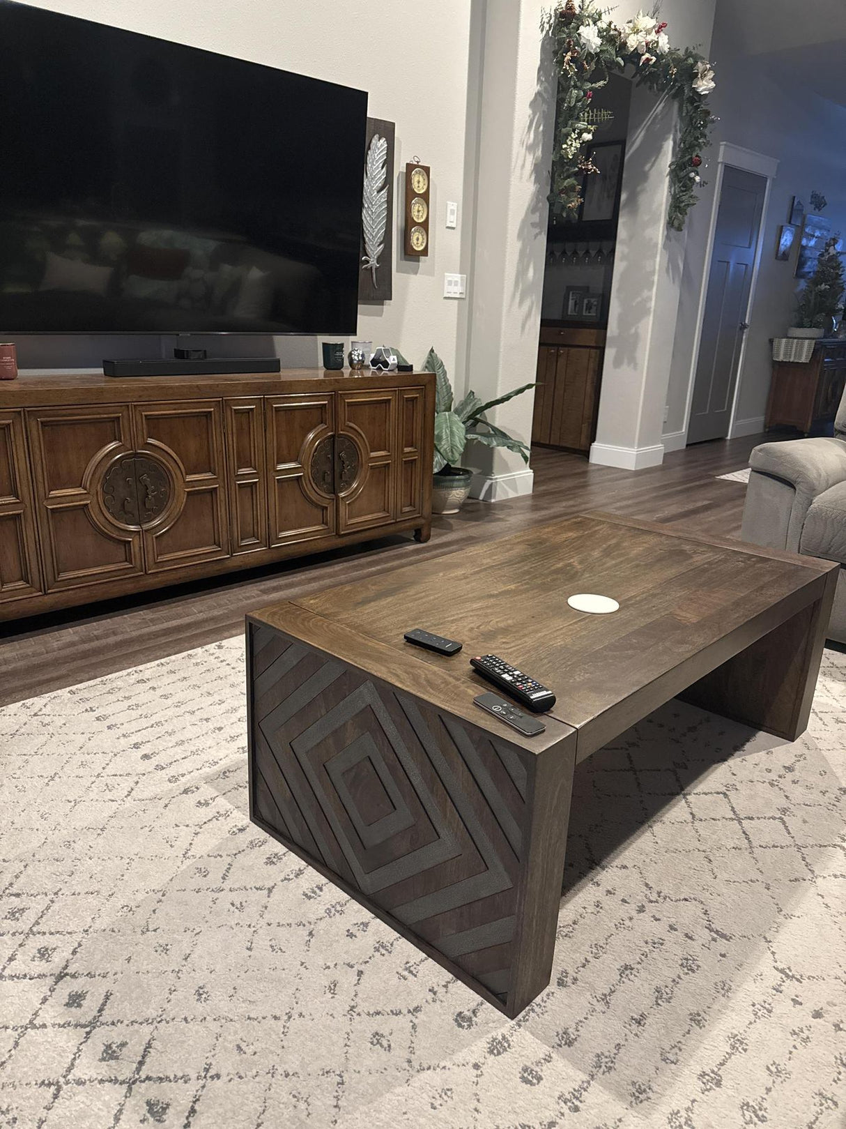 Dreggan Brown Coffee Table by Ashley at Eve Furniture