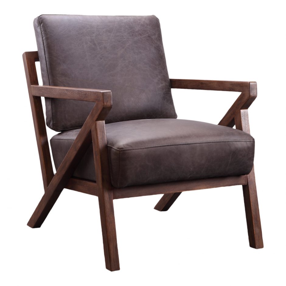 Drexel Arm Chair Nimbus Black by Moe's Home at Eve Furniture