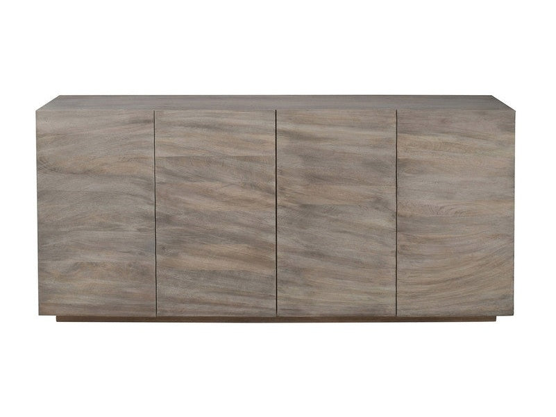 Drift Brown Four-Door Sideboard by Crestview at Eve Furniture