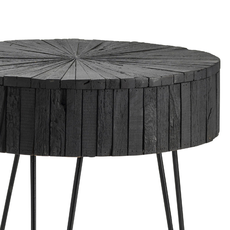 Drummond Black Side Table by Crestview at Eve Furniture