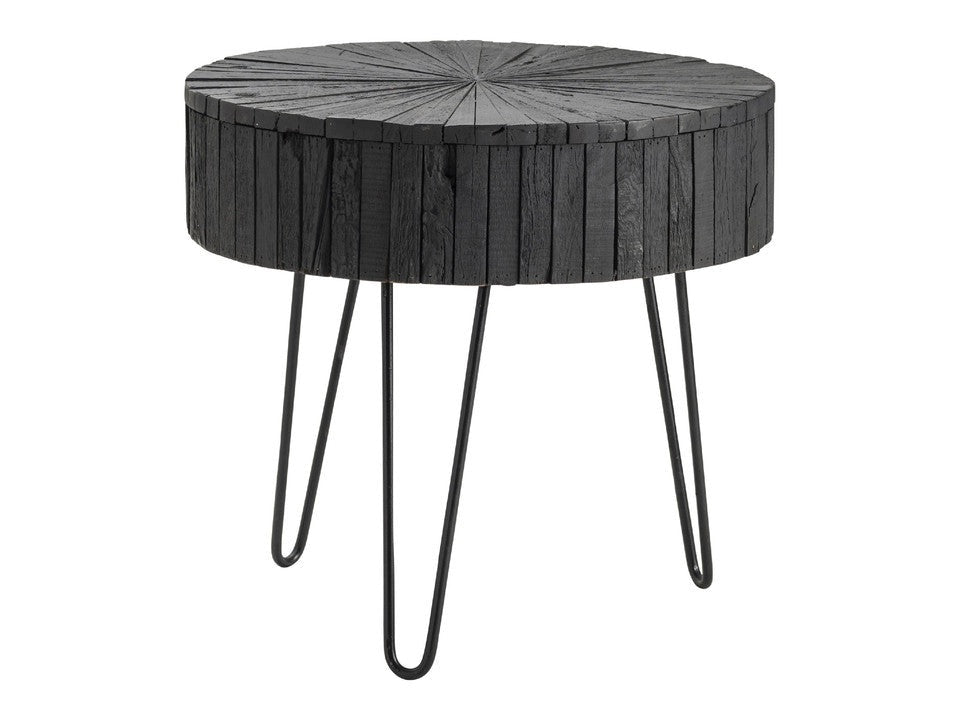 Drummond Black Side Table by Crestview at Eve Furniture