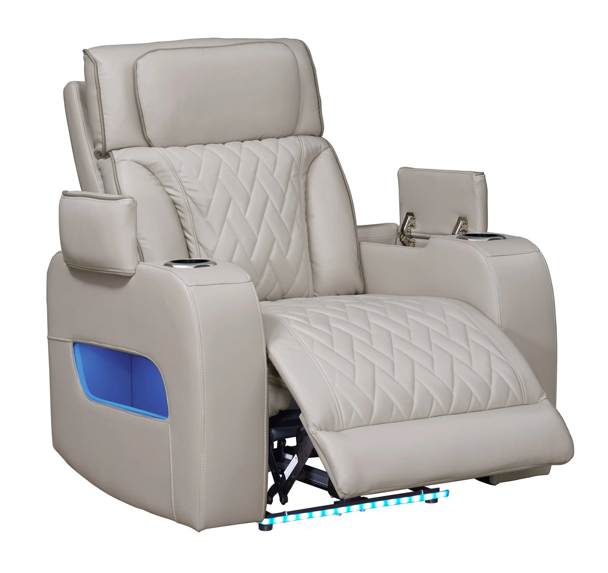 Juego reclinable eléctrico de 3 piezas Dubai Sand