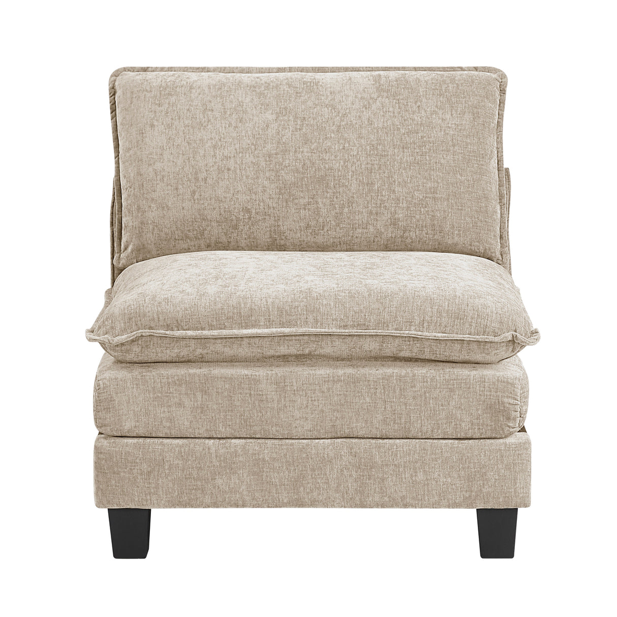 Dublin Dark Pewter Ottoman