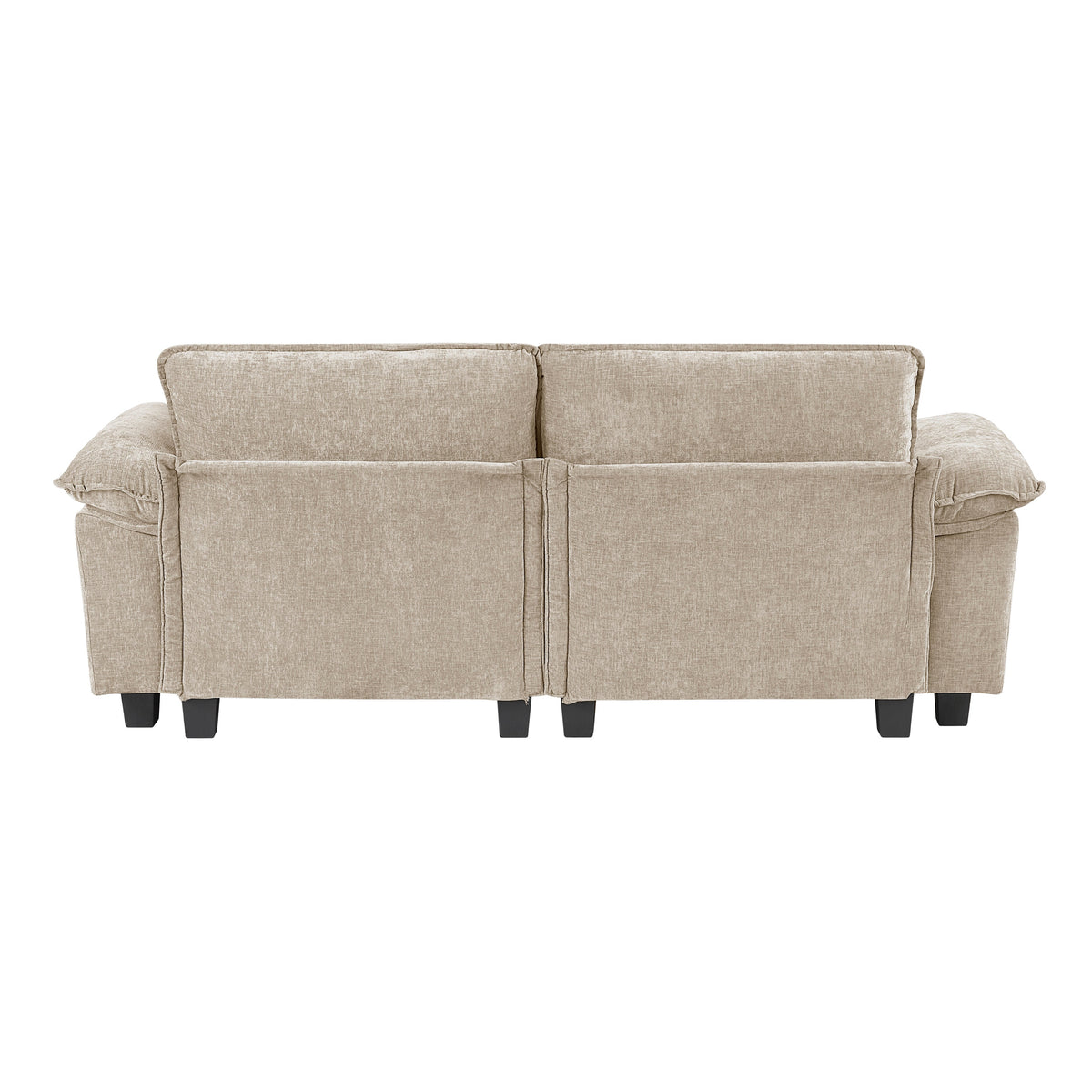 Dublin Taupe Loveseat by Homelegance at Eve Furniture