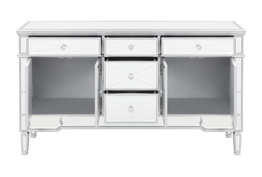 Duchess Silver 5-Drawer Accent Cabinet by Coaster at Eve Furniture