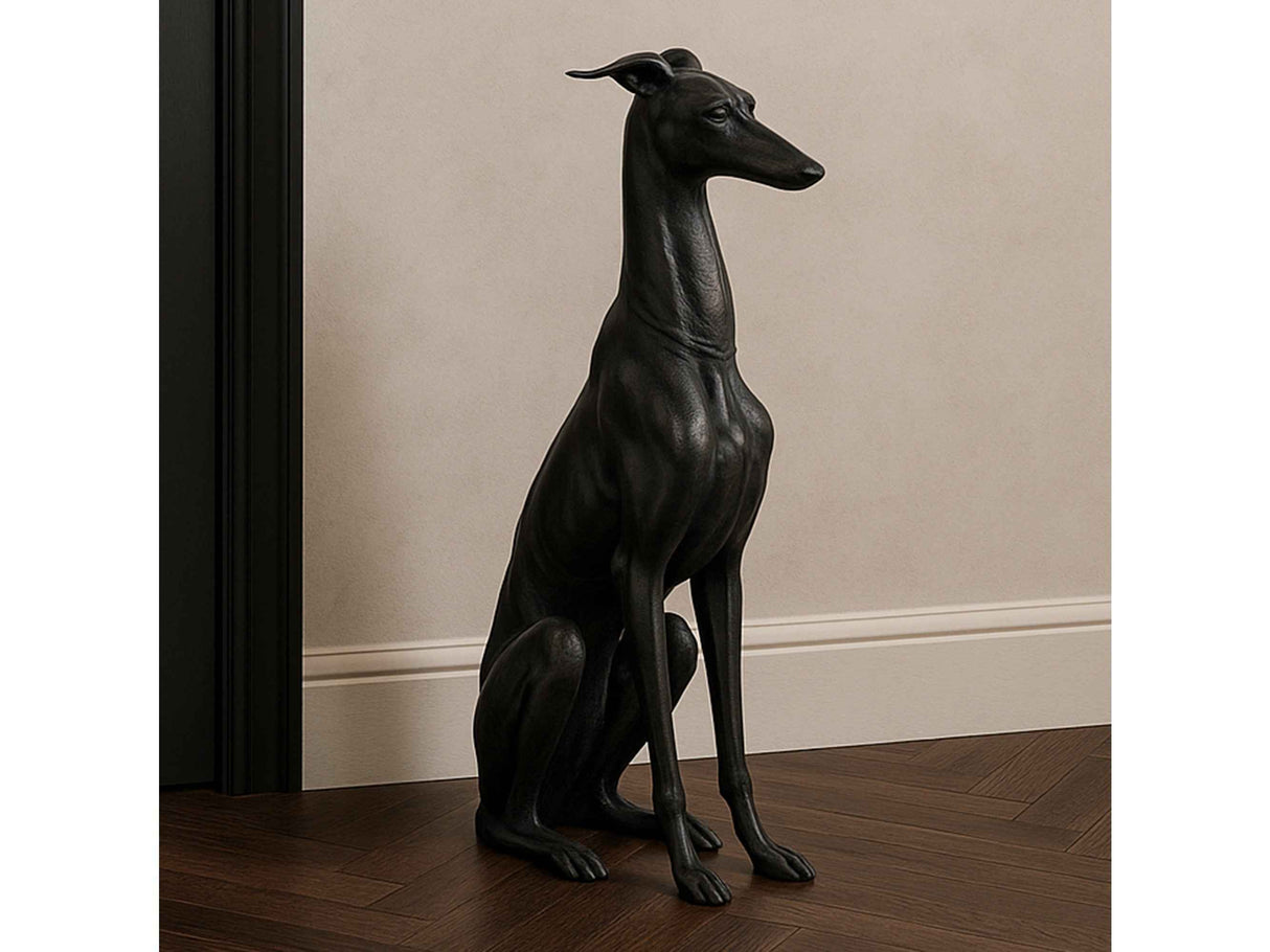 Duke Black Cast Aluminum Sculpture by Moe's Home at Eve Furniture