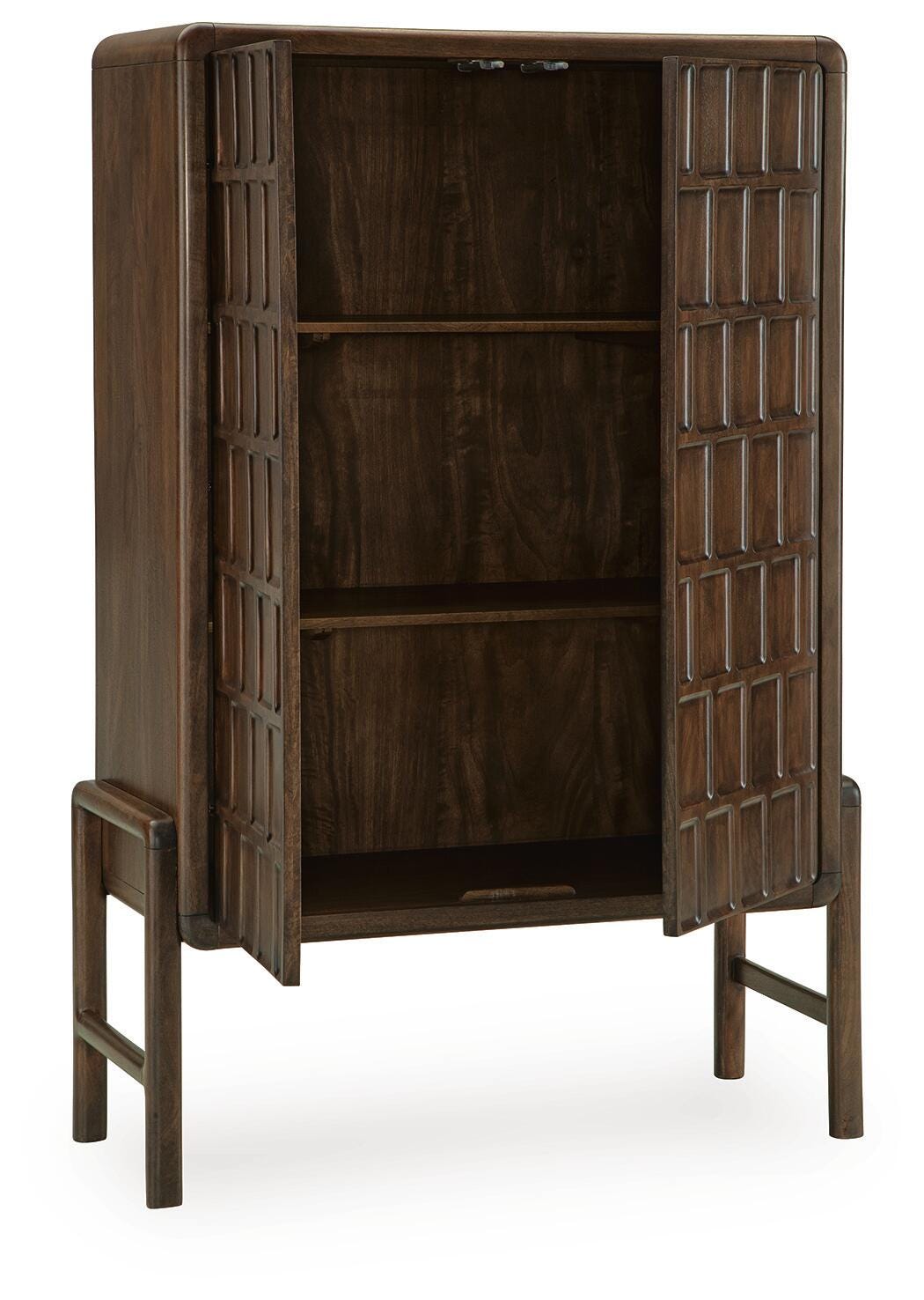 Dukestone Brown Accent Cabinet by Ashley at Eve Furniture