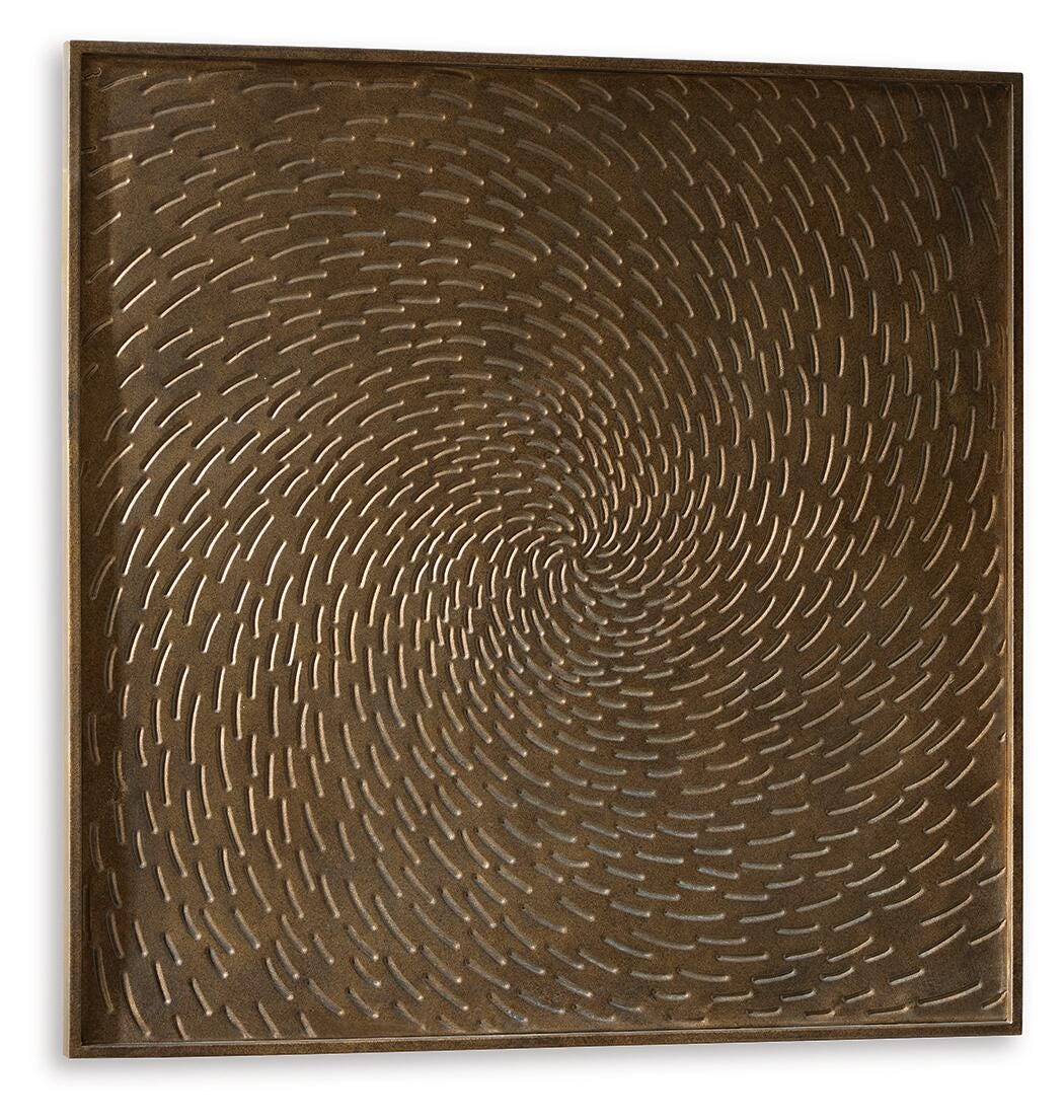 Dullter Antique Brown Wall Decor by Ashley at Eve Furniture